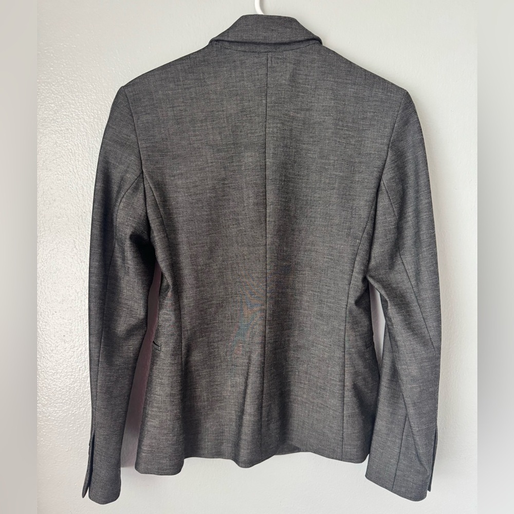 Express Gray Stretch Blazer Jacket 4 - image 3